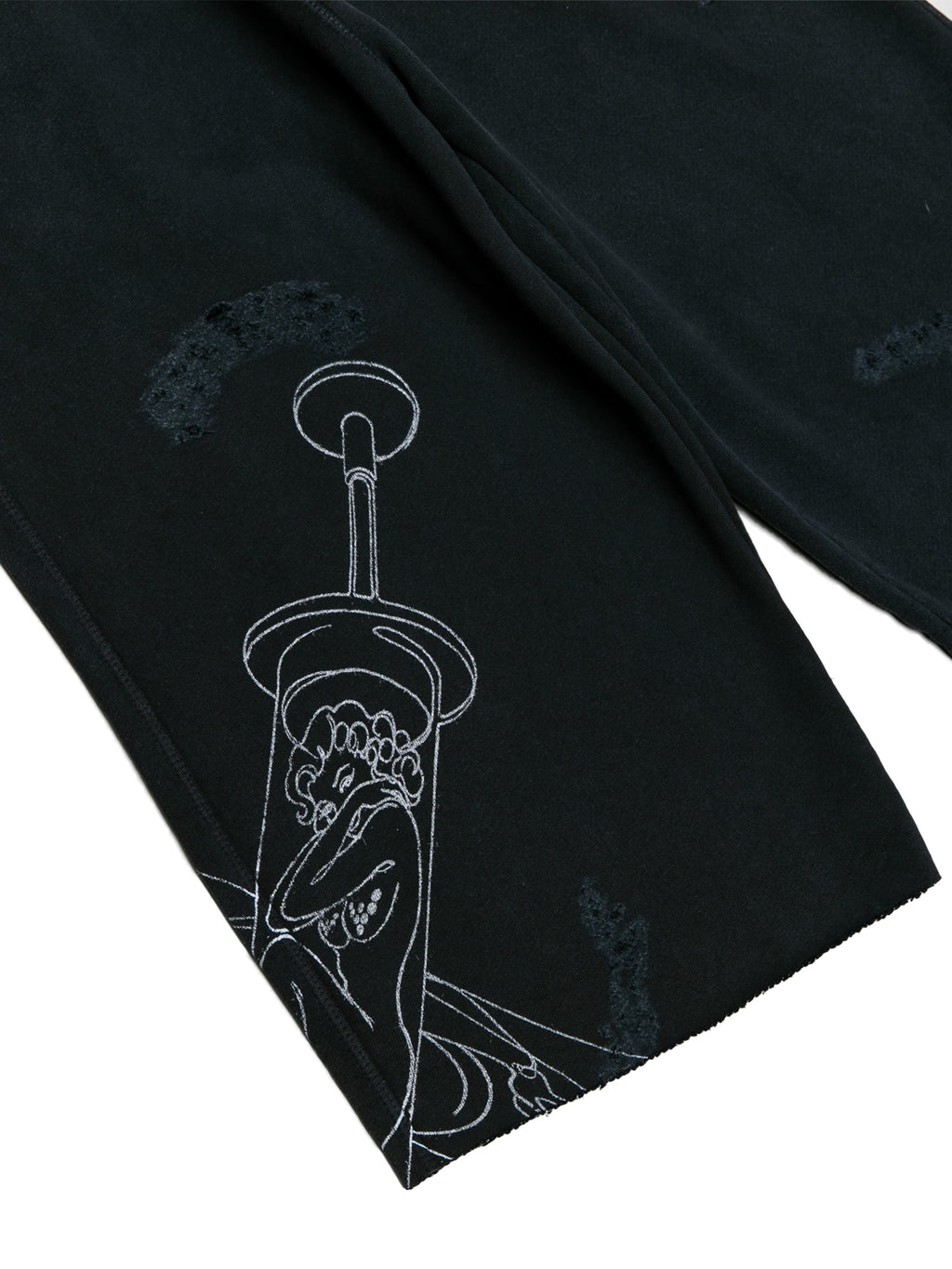 Syringe Cut Sweatpants